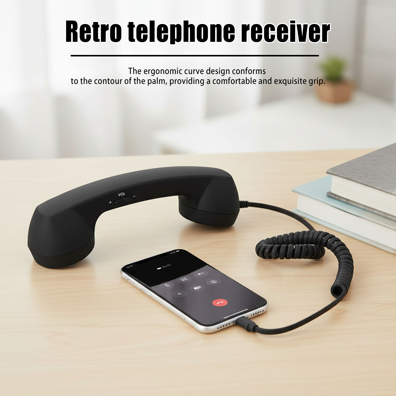 Retro Phone Handset Ergonomics - Retro Handset Phone recension och pris