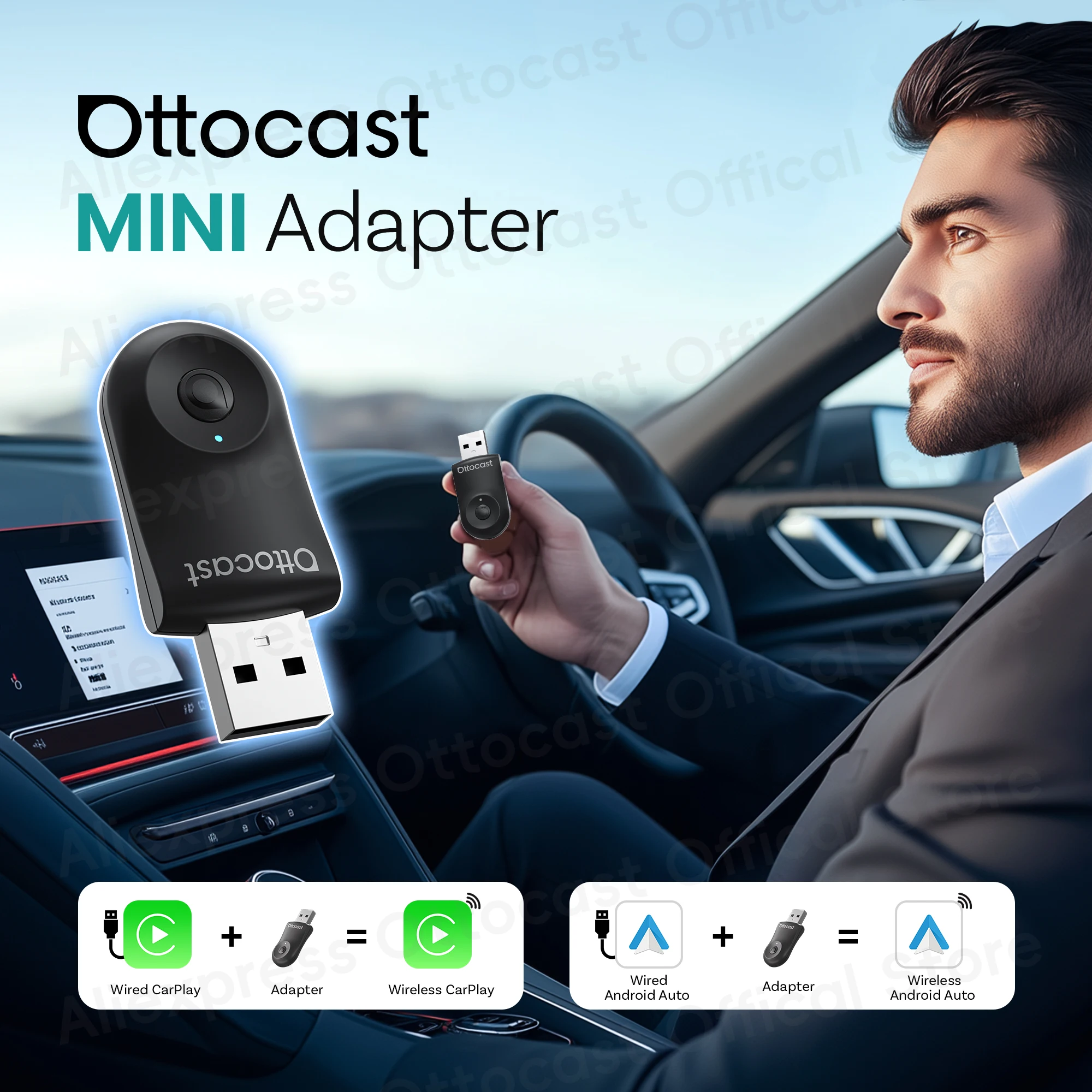 2026 New OTTOCAST MINI Wireles - Phone Accessories Organizer recension och pris
