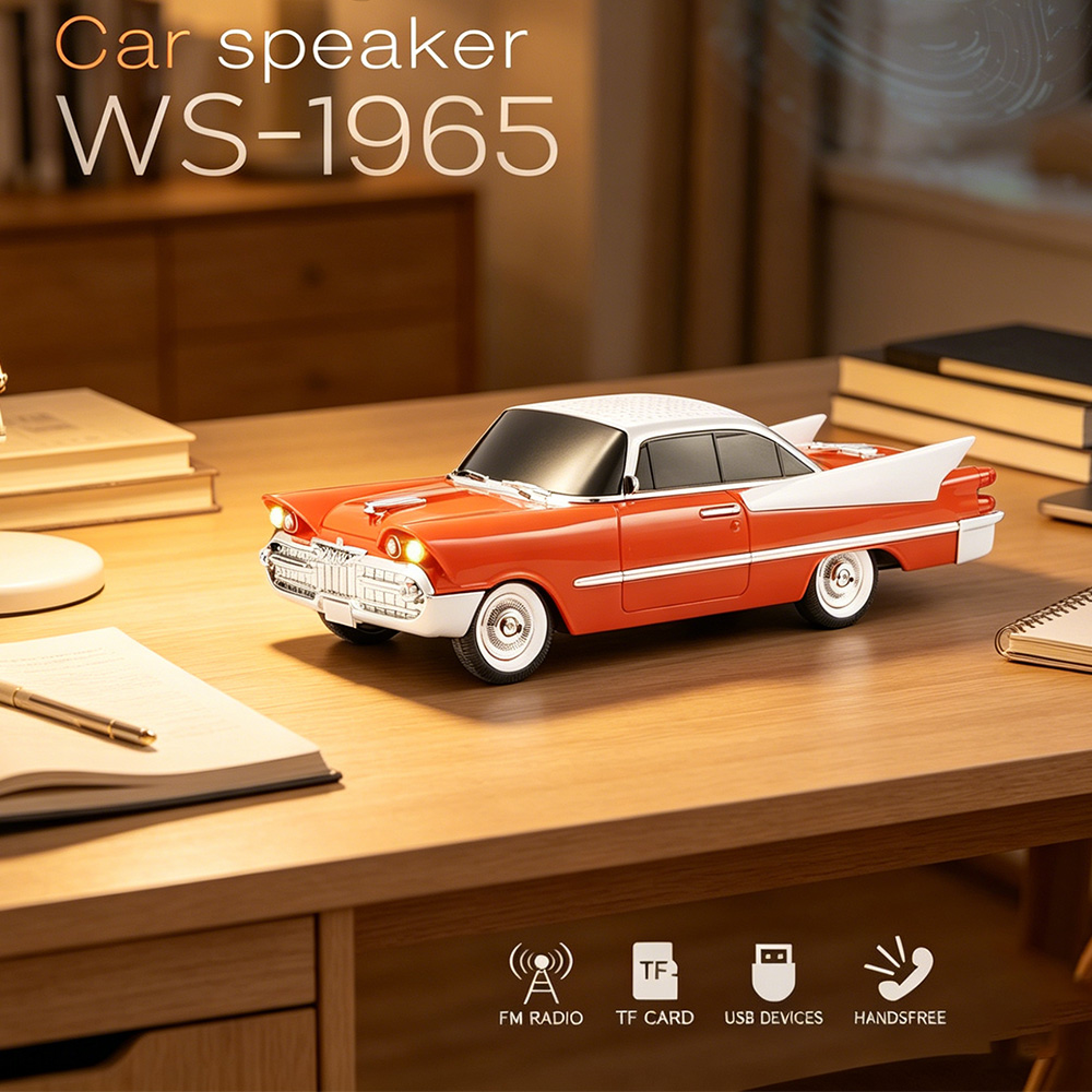 Retro Classic Car Model Blueto - Retro Handset Phone recension och pris