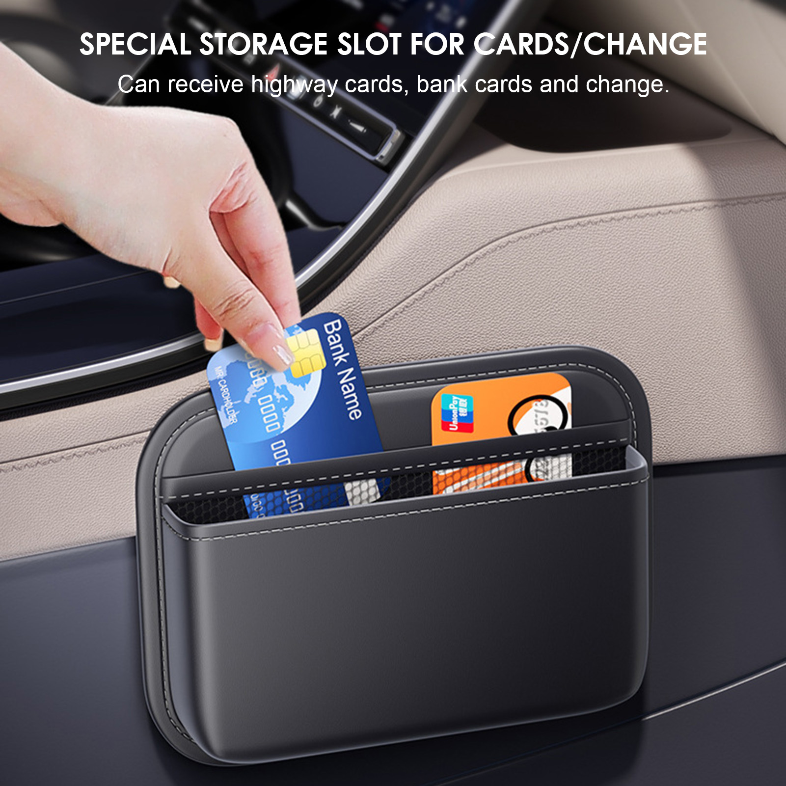 Simple Car Seat Side Pocket Or - Phone Accessories Organizer recension och pris