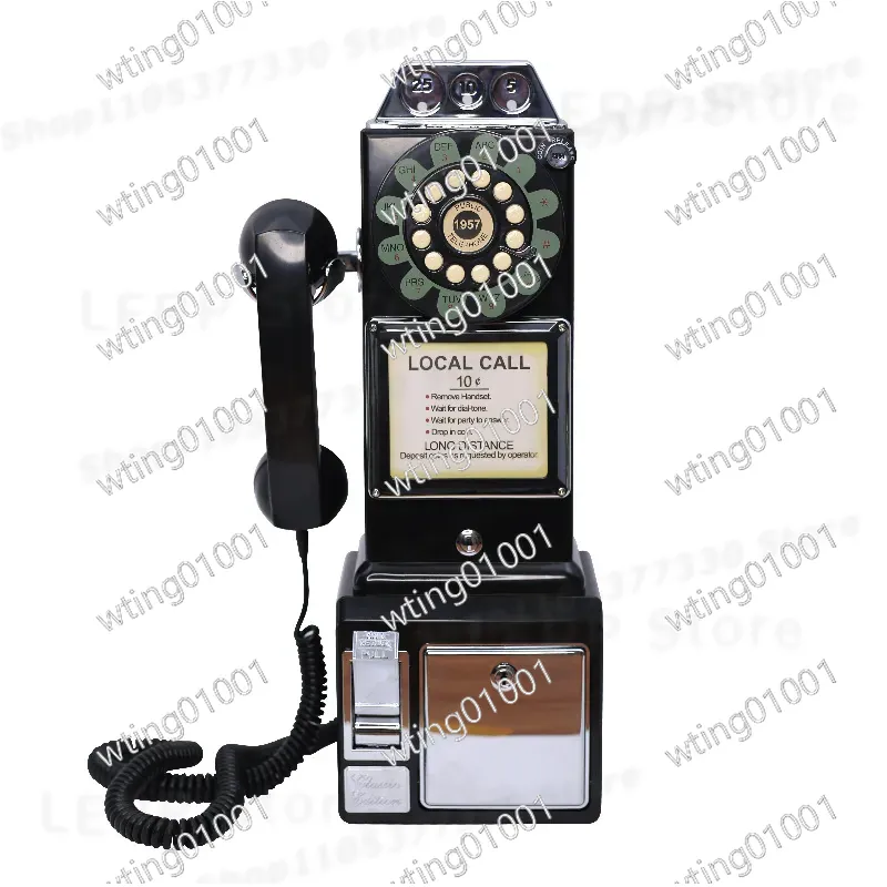 for Vintage Wall Mount Telepho - Retro Handset Phone recension och pris