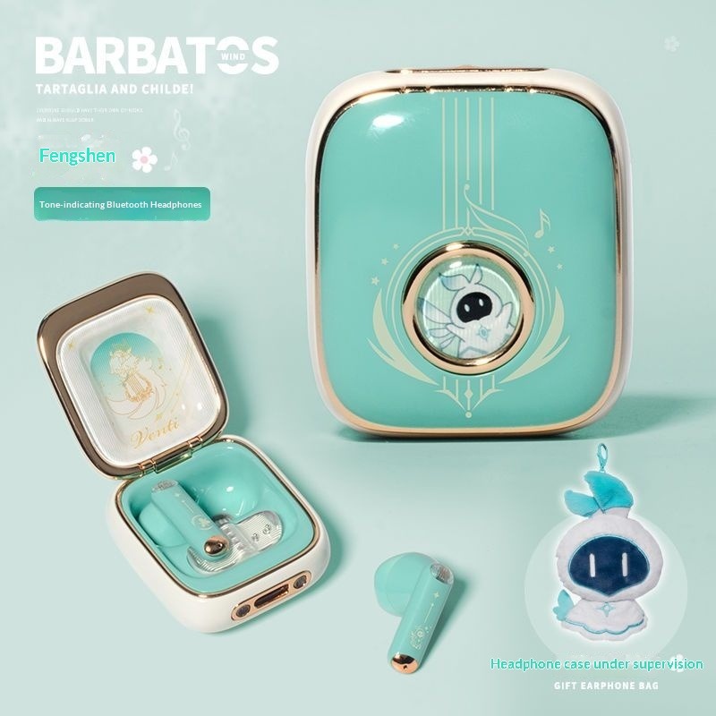 New Genshin Impact Venti Earph - Bluetooth Earphone Tws recension och pris